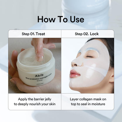 [ABIB] COLLAGEN GEL MASK SEDUM JELLY 140g / 4ea