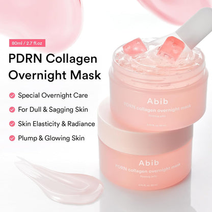 [ABIB] PDRN COLLAGEN OVERNIGHT MASK FIRMING JELLY 80ml