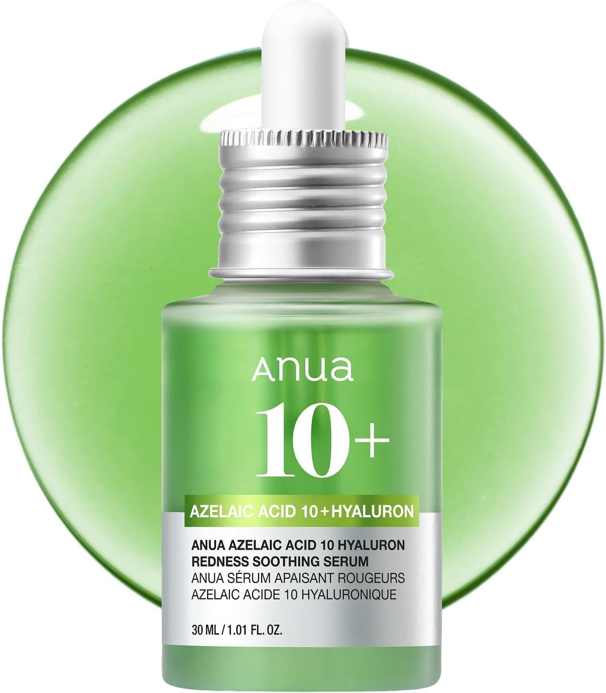 [ANUA] AZELAIC ACID 10 HYALURON REDNESS SOOTHING SERUM 30ml