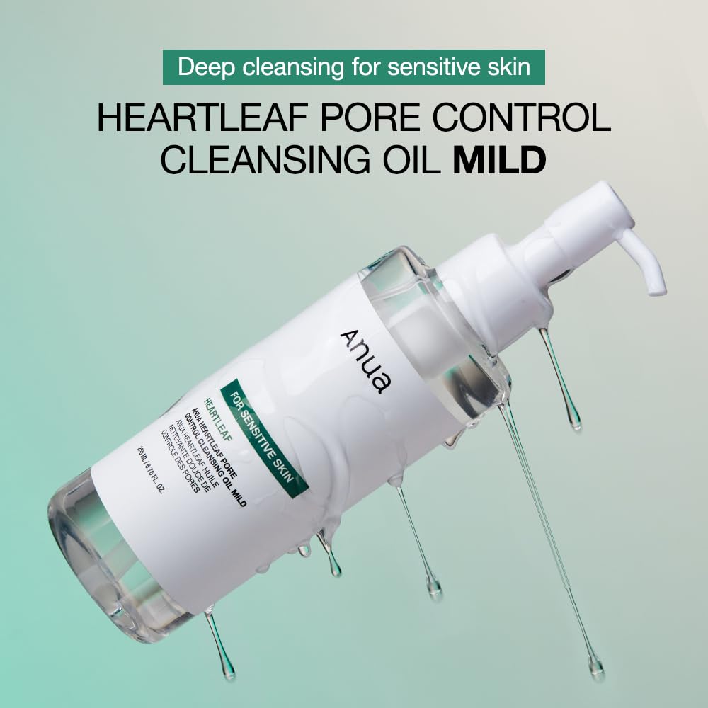 [ANUA] HEARTLEAF PORE CONTROL CLEANSING OIL MILD 200ml