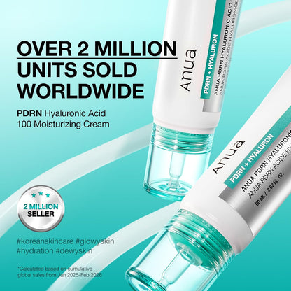 [ANUA] PDRN HYALURONIC ACID 100 MOISTURE CREAM 60ml