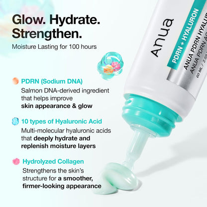 [ANUA] PDRN HYALURONIC ACID 100 MOISTURE CREAM 60ml