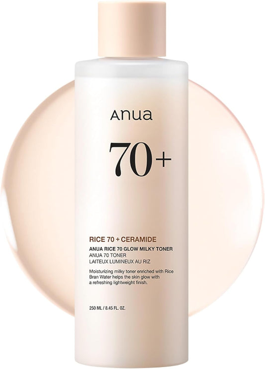 [ANUA] RICE 70 GLOW MILKY TONER 250ml