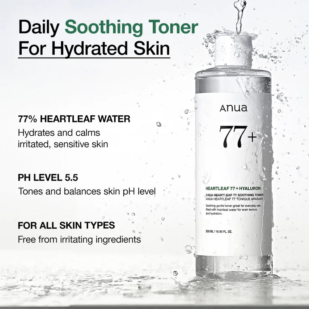 [ANUA] HEARTLEAF 77 SOOTHING TONER 250ml