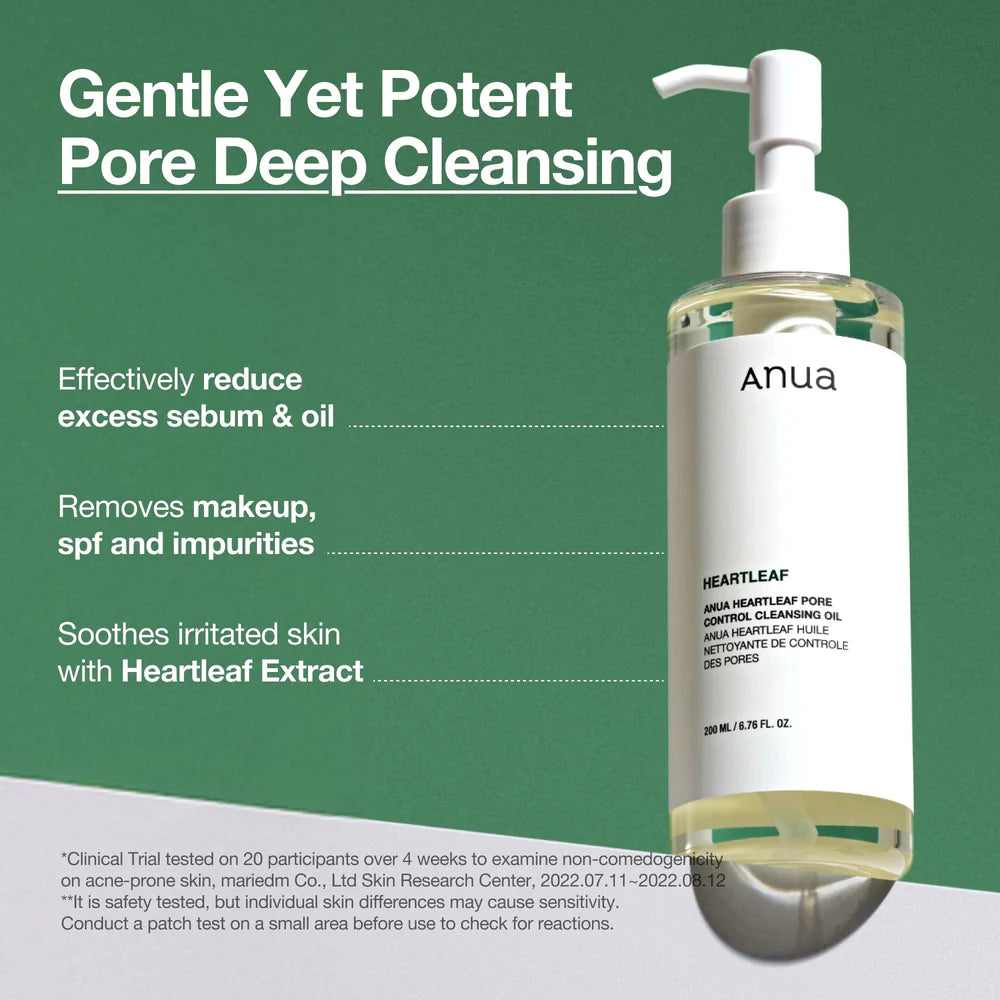 [ANUA] HEARTLEAF PORE CONTROL CLEANSING OIL 200ml