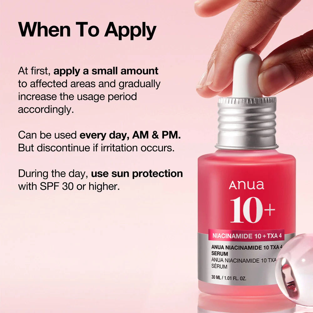 [ANUA] NIACINAMIDE 10 TXA 4 SERUM 30ml