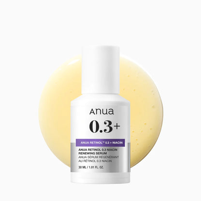 [ANUA] RETINOL 0.3 + NIACIN RENEWING SERUM 30ml