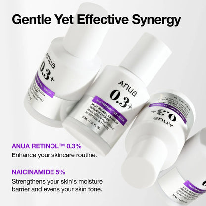 [ANUA] RETINOL 0.3 + NIACIN RENEWING SERUM 30ml