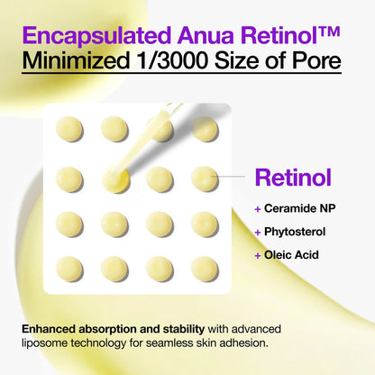 [ANUA] RETINOL 0.3 + NIACIN RENEWING SERUM 30ml