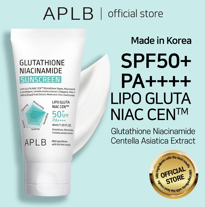 [APLB] GLUTATHIONE NIACINAMIDE SUNSCREEN 40ml