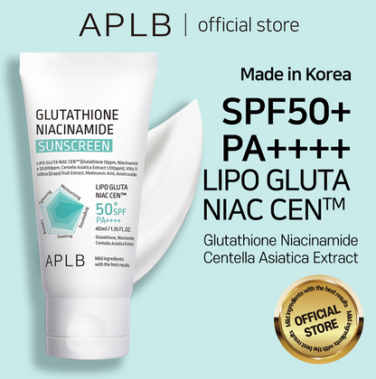 [APLB] GLUTATHIONE NIACINAMIDE SUNSCREEN 40ml