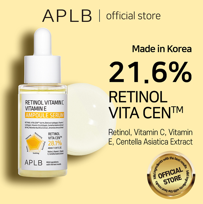 [APLB] RETINOL VITAMIN C VITAMIN E AMPOULE SERUM 40ml