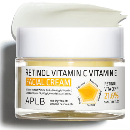 [APLB] RETINOL VITAMIN C VITAMIN E FACIAL CREAM 55ml