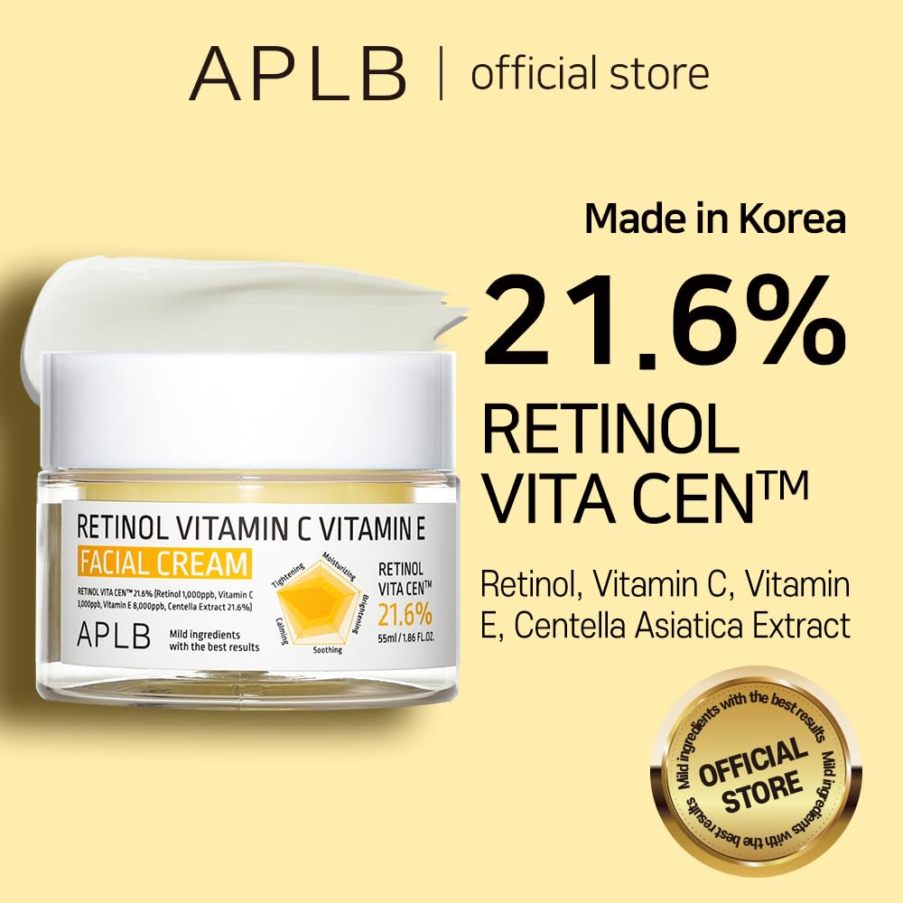[APLB] RETINOL VITAMIN C VITAMIN E FACIAL CREAM 55ml