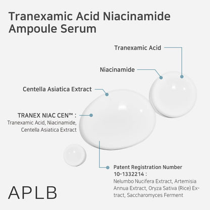 [APLB] TRANEXAMIC ACID NIACINAMIDE AMPOULE SERUM 40ml