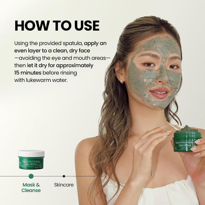 [Axis-Y] Mugwort Pore Clarifying Wash Off Pack 100ml