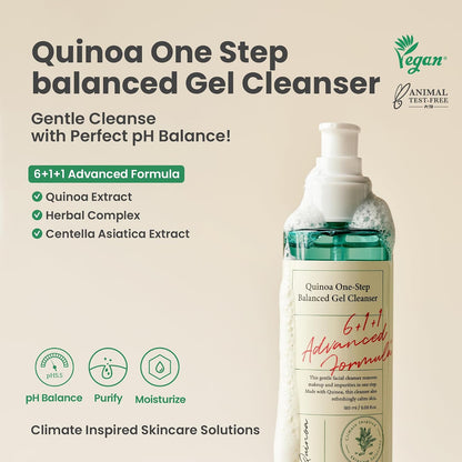 [Axis-Y] Quinoa One-Step Balanced Gel Cleanser 180ml