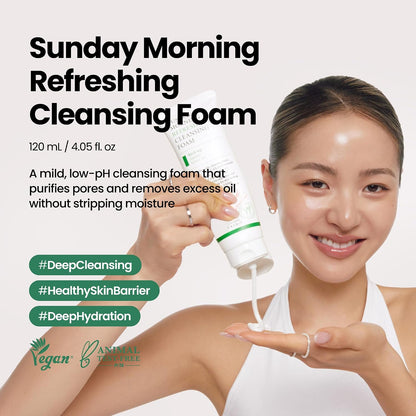 [Axis-Y] Sunday Morning Refreshing Cleansing Foam 120ml