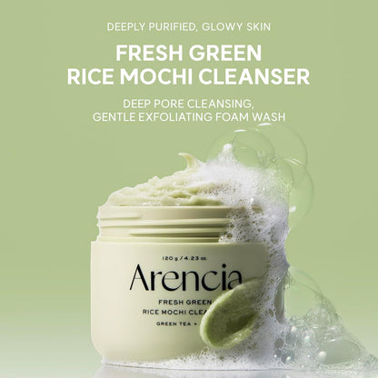 Arencia Fresh Green Rice Mochi Cleanser (120g)