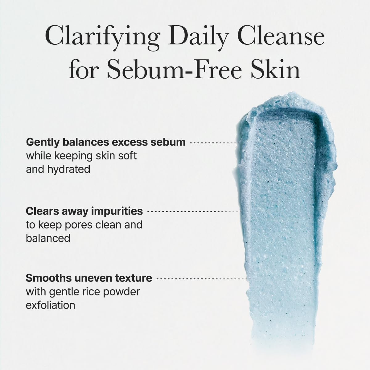 Arencia Blue Hyssop+ Rice Mochi Cleanser (120g)