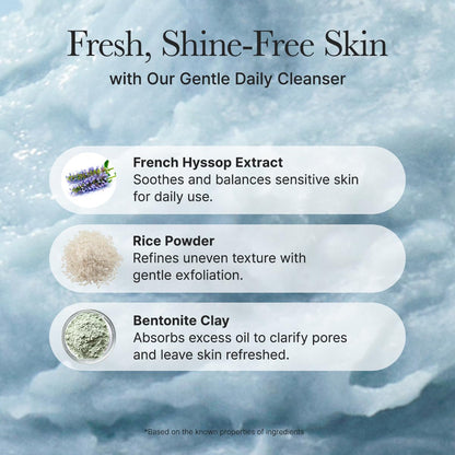 Arencia Blue Hyssop+ Rice Mochi Cleanser (120g)