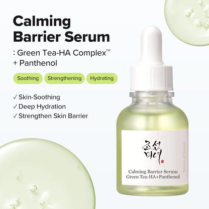 [Beauty of Joseon] Calming Serum: Green Tea + Panthenol 30ml