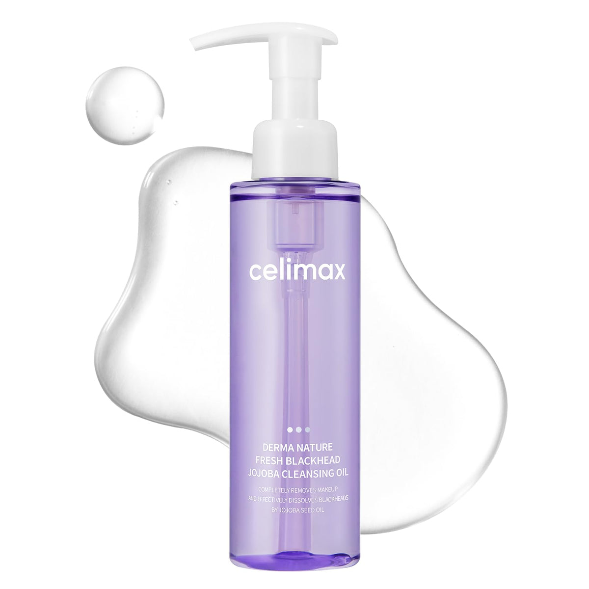 [CELIMAX] DERMA NATURE FRESH BLACKHEAD JOJOBA CLEANSING OIL 150ML