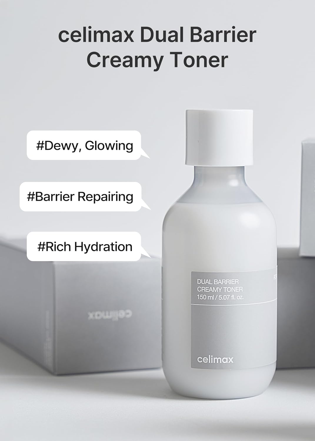 [CELIMAX] DUAL BARRIER CREAMY TONER 150ML