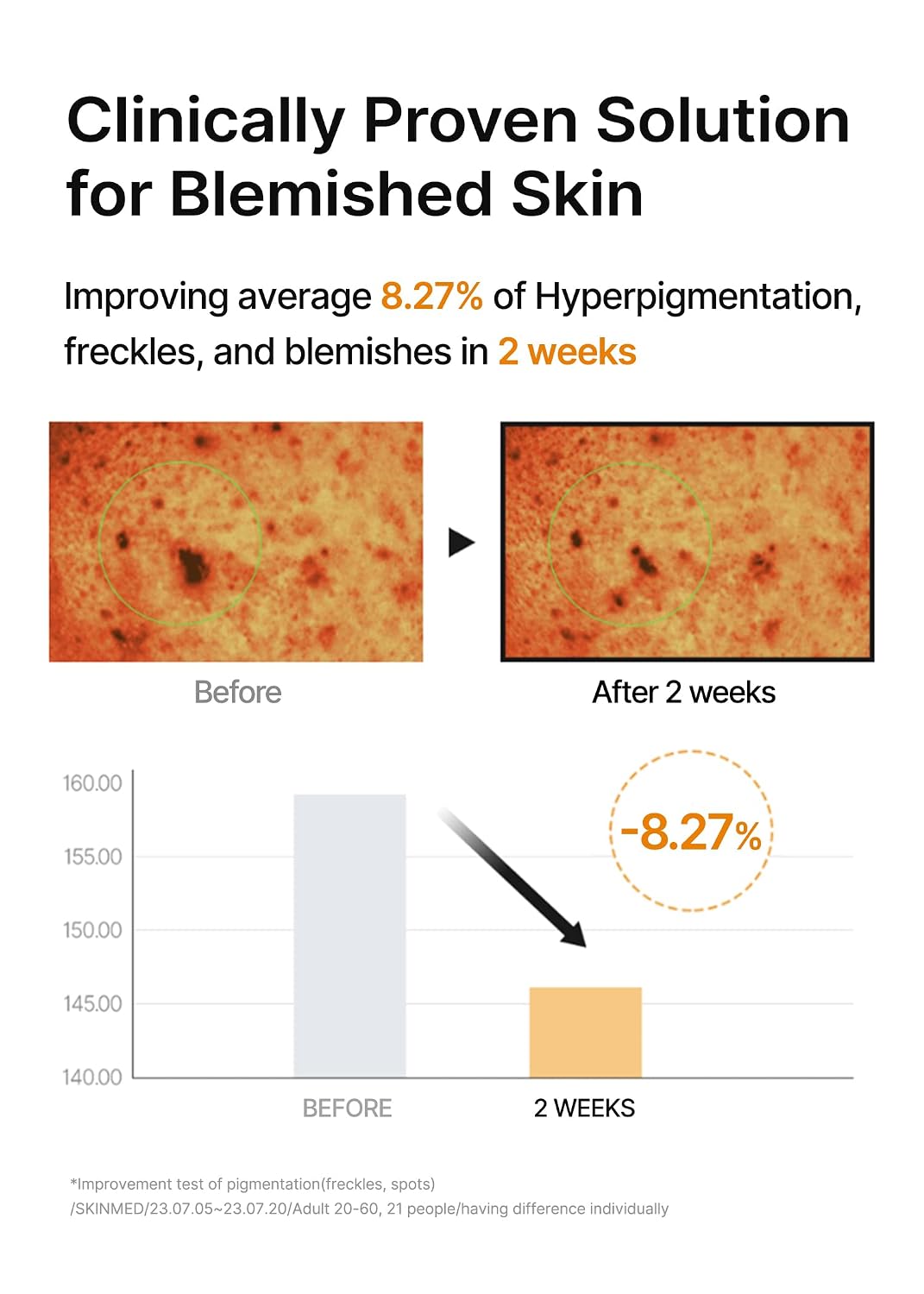 [CELIMAX] PORE+DARK SPOT BRIGHTENING PAD 40PADS / 100ml