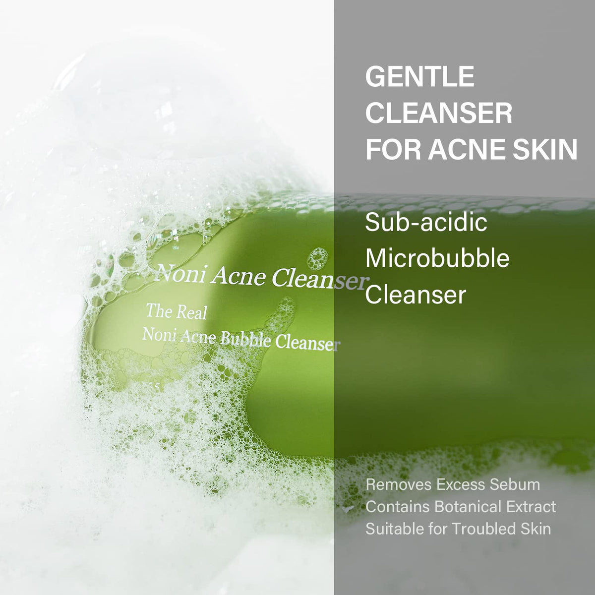 [CELIMAX] THE REAL NONI ACNE BUBBLE CLEANSER 155ML
