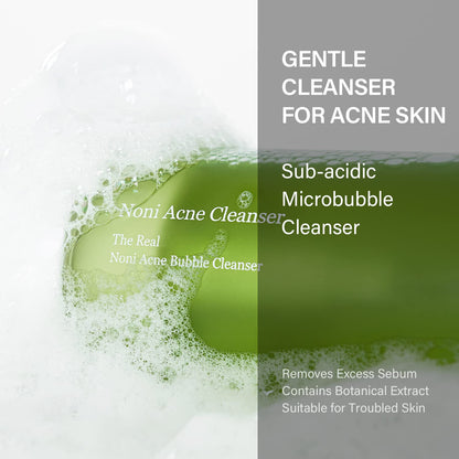 [CELIMAX] THE REAL NONI ACNE BUBBLE CLEANSER 155ML