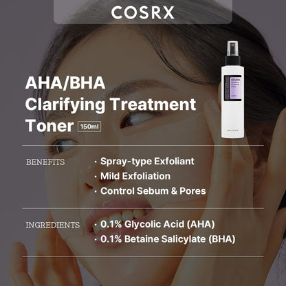 [COSRX] AHA/BHA Clarifying Treatment Toner 150ml