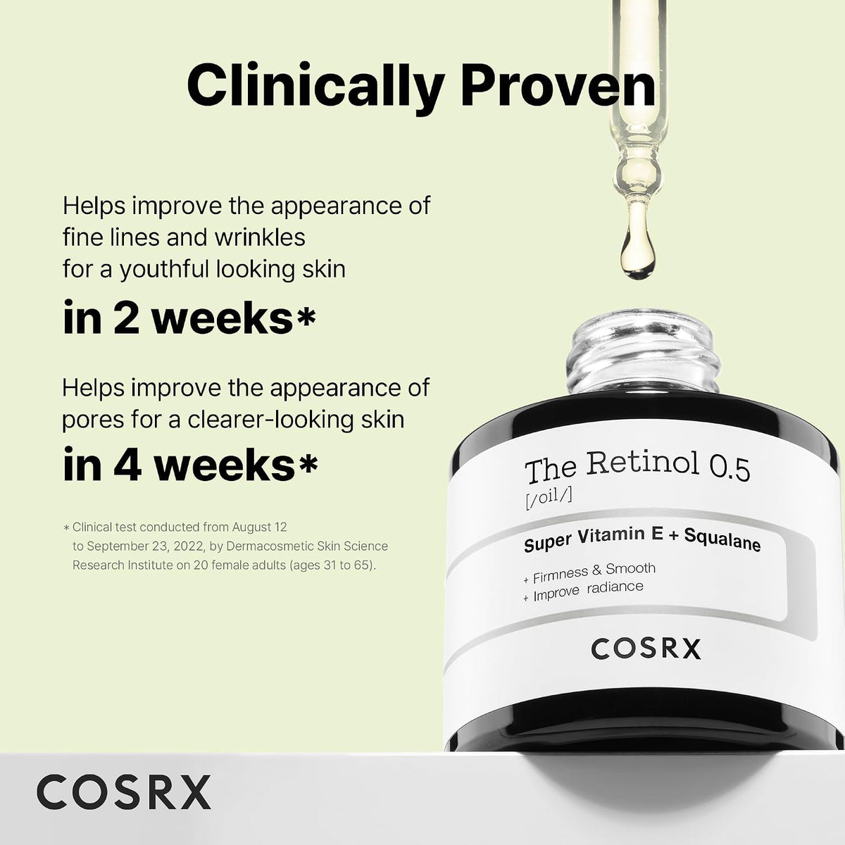 [COSRX] The Retinol 0.5 Oil 20ml