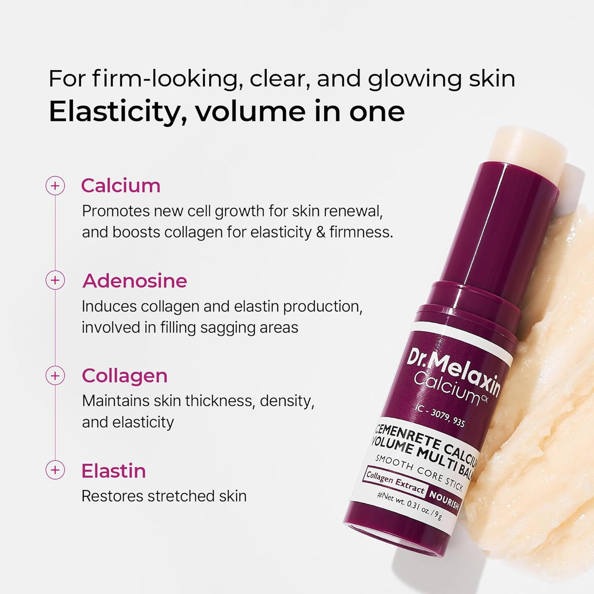 [Dr.Melaxin] Dr.Melaxin Cemenrete Calcium Volume Multi Balm 9g