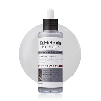 [Dr.Melaxin] Dr.Melaxin Peel Shot Exfoliant Black Rice Ampoule 80ml