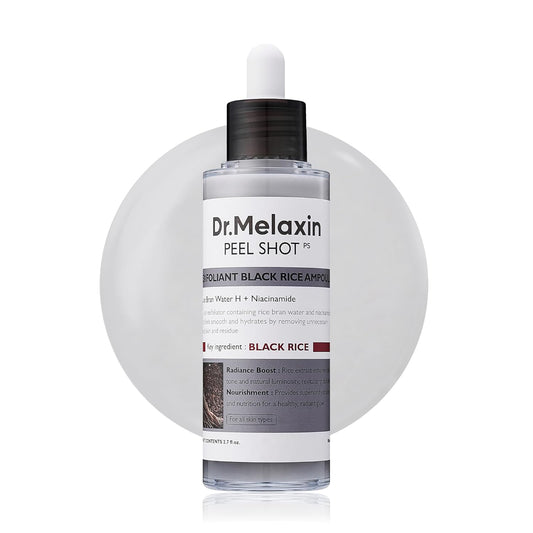 [Dr.Melaxin] Dr.Melaxin Peel Shot Exfoliant Black Rice Ampoule 80ml