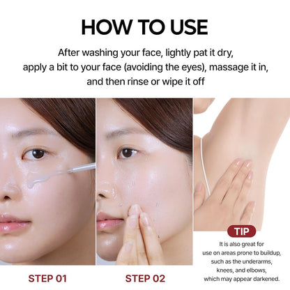 [Dr.Melaxin] Dr.Melaxin Peel Shot Exfoliating White Rice Ampoule 80ml