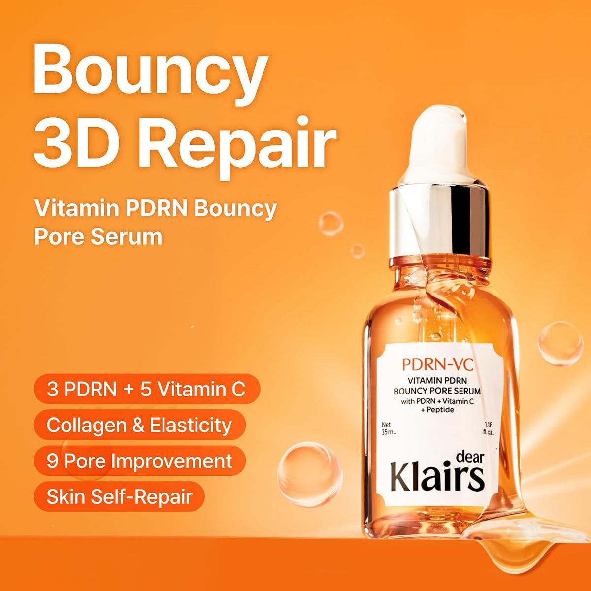 [Dear, Klairs] Dear Klairs Vitamin PDRN Bouncy Pore Serum 35ml