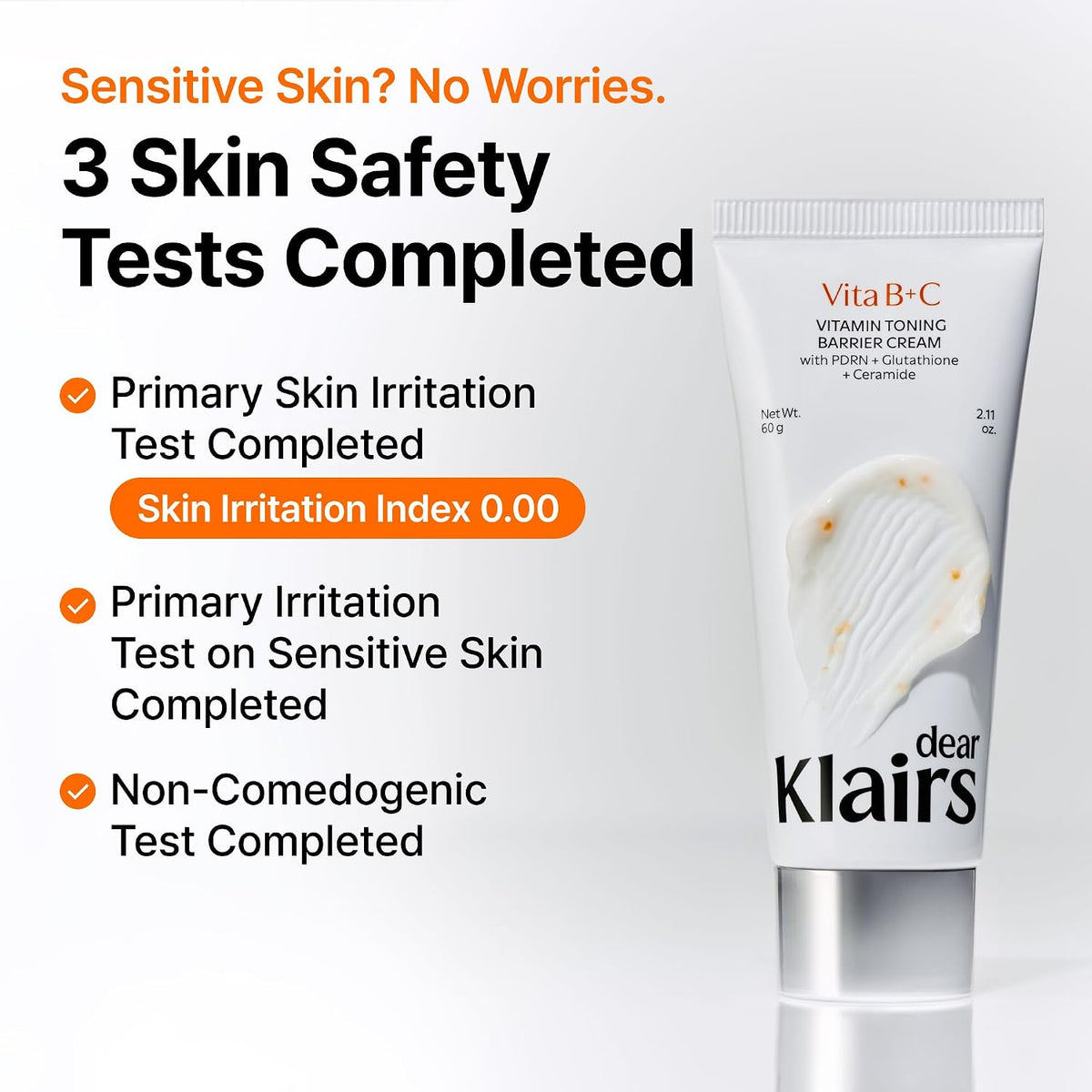 [Dear, Klairs] Dear Klairs Vitamin Toning Barrier Cream 60g
