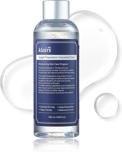 [Dear, Klairs] Dear, Klairs Supple Preparation Unscented Toner 180ml