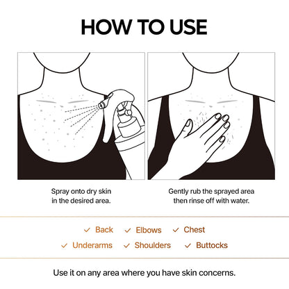 [Dr.Melaxin] Dr.Melaxin Peel Shot Exfoliating Kojic Acid Turmeric Spray 200ml
