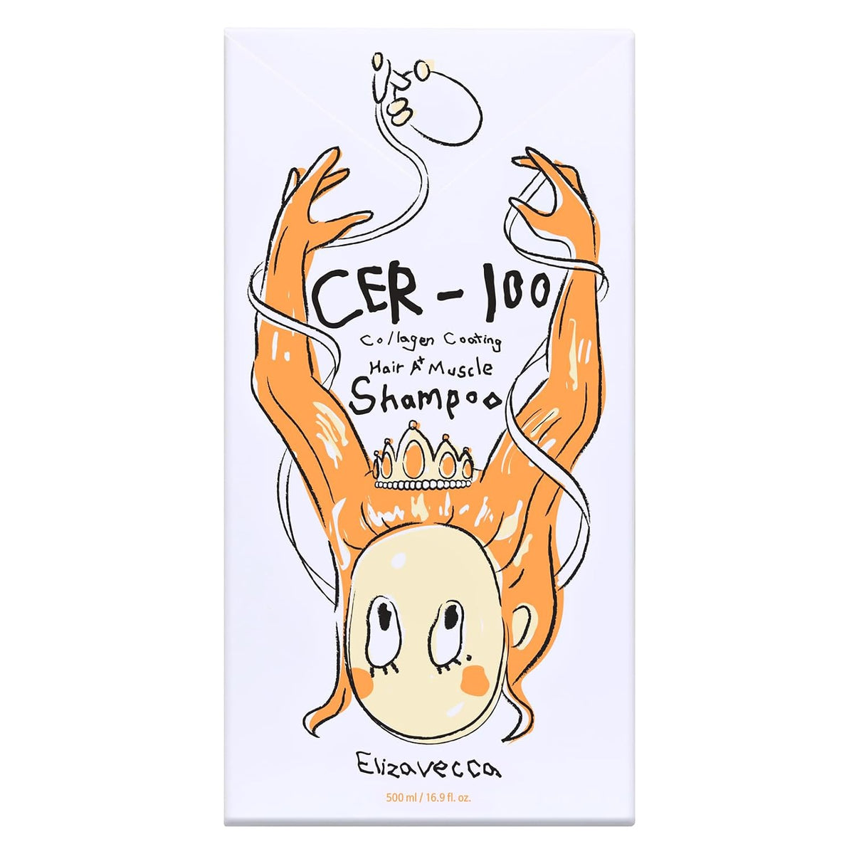 [Elizavecca] CER-100 Collagen Coating Hair Muscle Shampoo 500ml