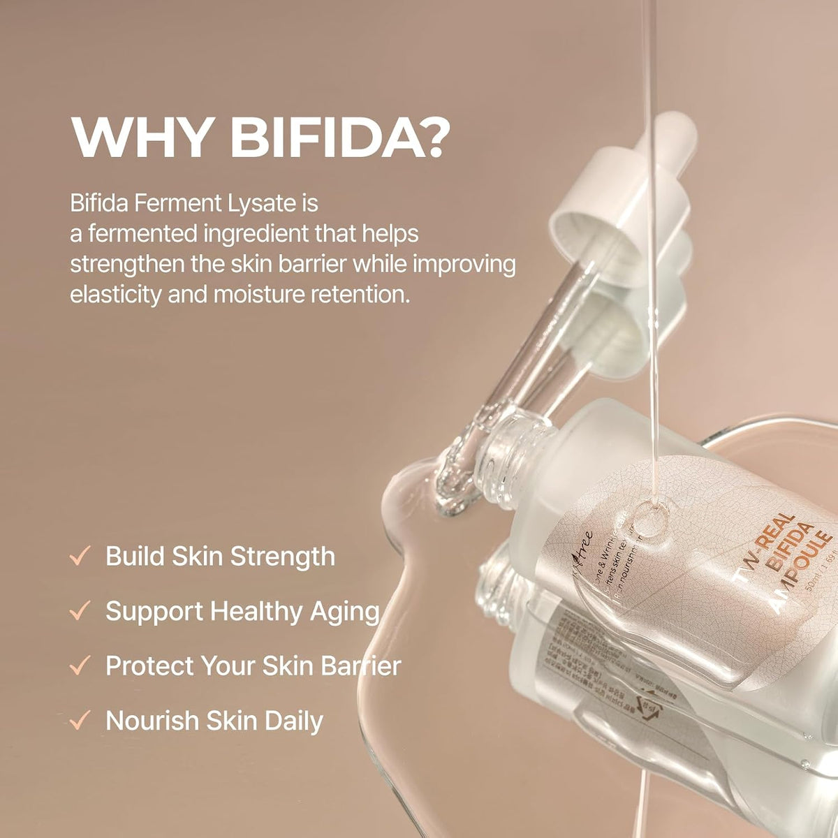 [Isntree] TW-Real Bifida Ampoule 50ml