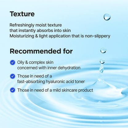 [Isntree] Ultra-Low Molecular Hyaluronic Acid Toner 300ml