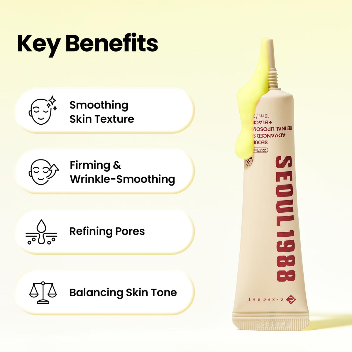 [KSECRET] SEOUL 1988 Advanced Shot: Retinal Liposome 12% + Black Rice 15g