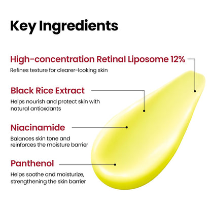 [KSECRET] SEOUL 1988 Advanced Shot: Retinal Liposome 12% + Black Rice 15g