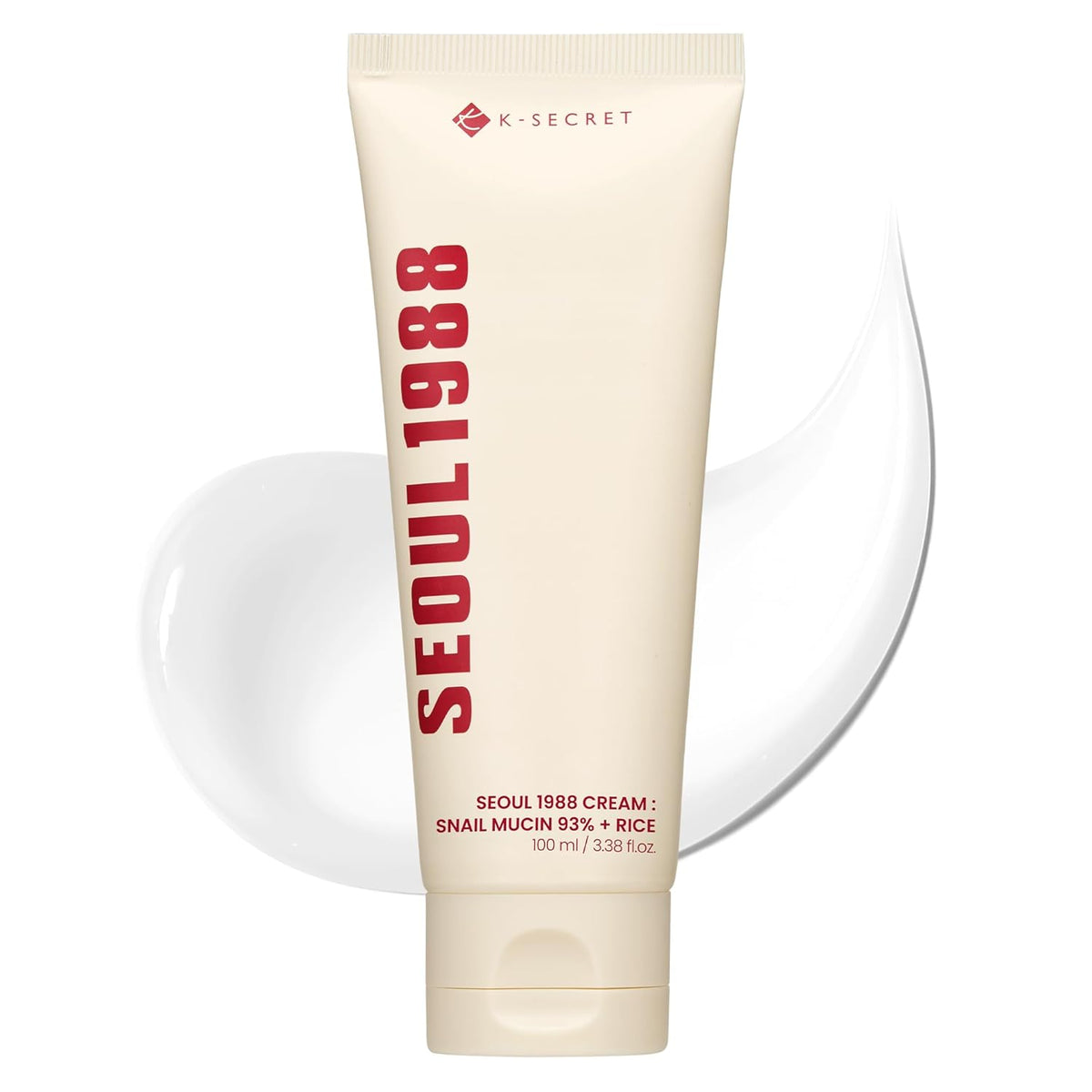 [KSECRET] SEOUL 1988 Cream: Snail Mucin 93% + Rice 100g