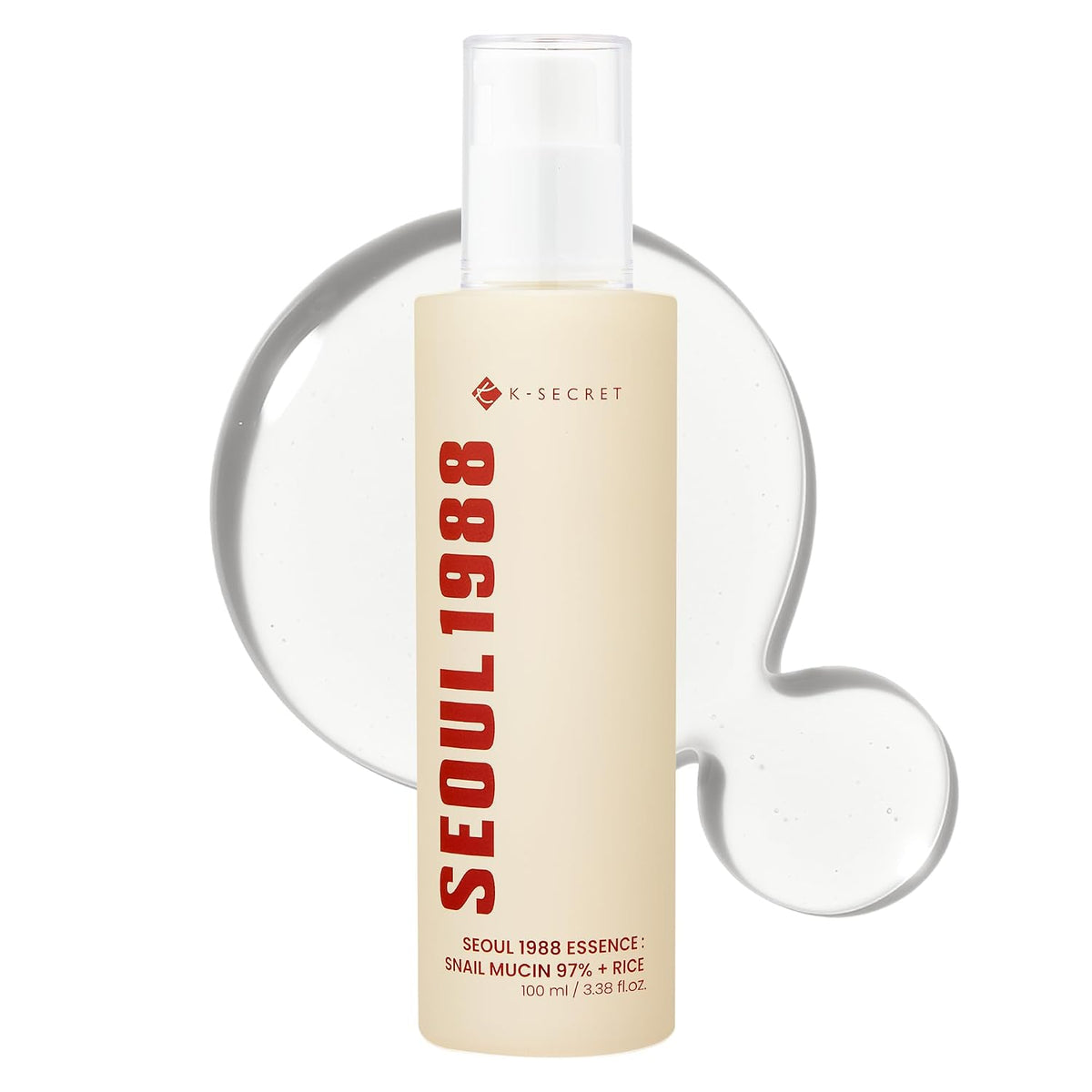 [KSECRET] SEOUL 1988 Essence: Snail Mucin 97% + Rice 100g