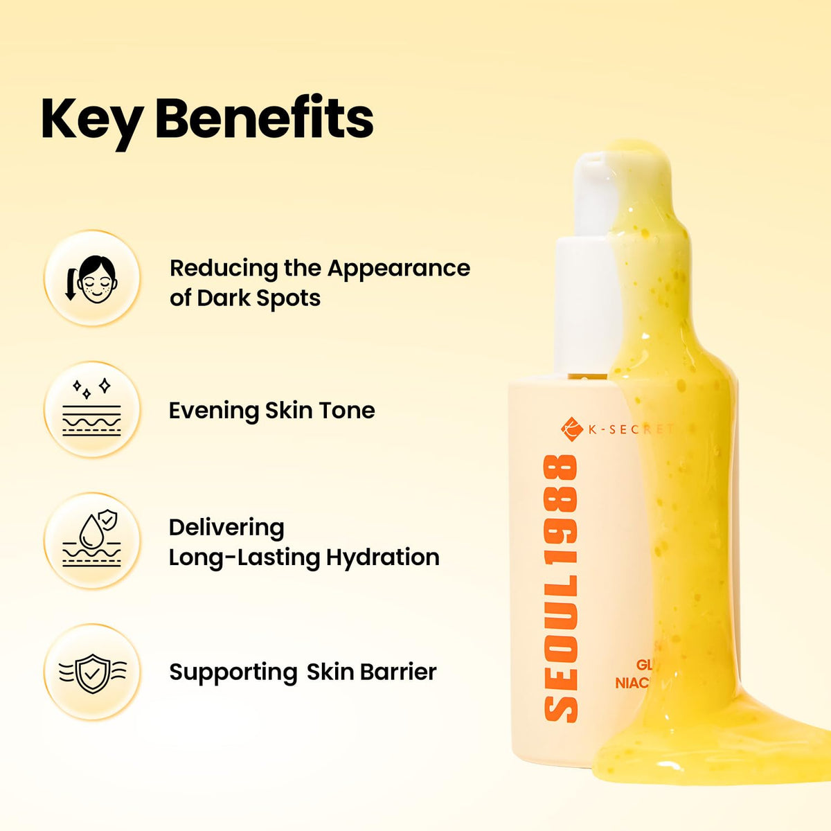 [KSECRET] SEOUL 1988 Glow Serum: Niacinamide 15% + Yuja 30g