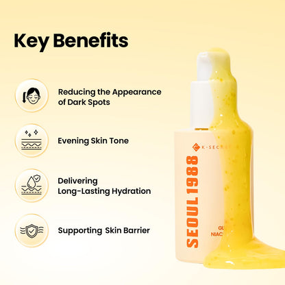 [KSECRET] SEOUL 1988 Glow Serum: Niacinamide 15% + Yuja 30g